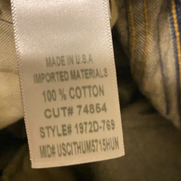 Citizens of Humanity Horseshoe Jeans Size 30 Premium Vintage 1972D-769 - Picture 6 of 7